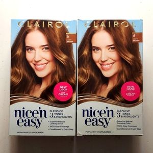 Clairol Nice N Easy Hair Color Light Brown 6